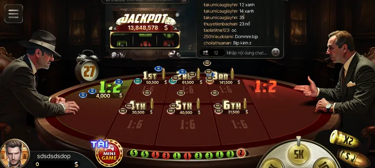 Trải nghiệm cò quay nga hấp dẫn tại hitclub