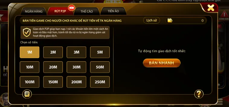 Rút tiền Hitclub nhanh chóng an toàn.
